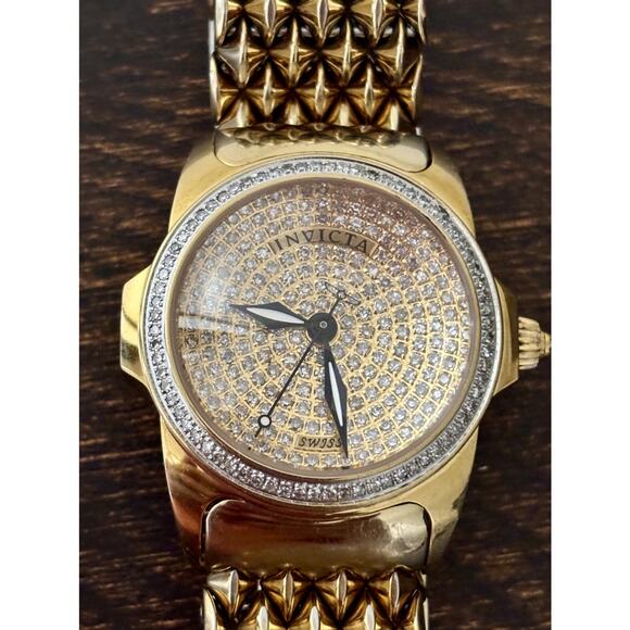 INVICTA WOMEN'S 3 CARAT DIAMOND SWISS QUARTZ WATCH MODEL 2973 LE 644/1200 - Picture 2 of 7
